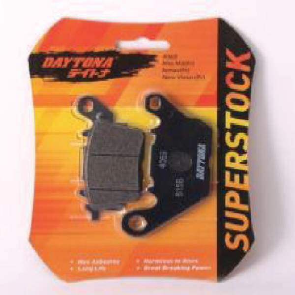 Superstock Brake Pad, 06455-KW6-843/43082- 0122..Sup/X125(Fr),Kharisma(Fr)CS1(Fr),Spin(Fr),..Sho125(Fr),Tornado(Fr),Smash(Fr),S kywave(Fr),SatF150(Fr),KazeR(Fr), Nin150/250(Fr)(Rr),NinR150/KRR(Fr)(Rr), Ninja 250R (Fr) (Rr)